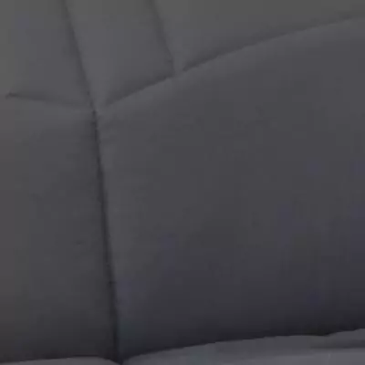 Banquette BZ Gris anthracite 100% coton - DREAM