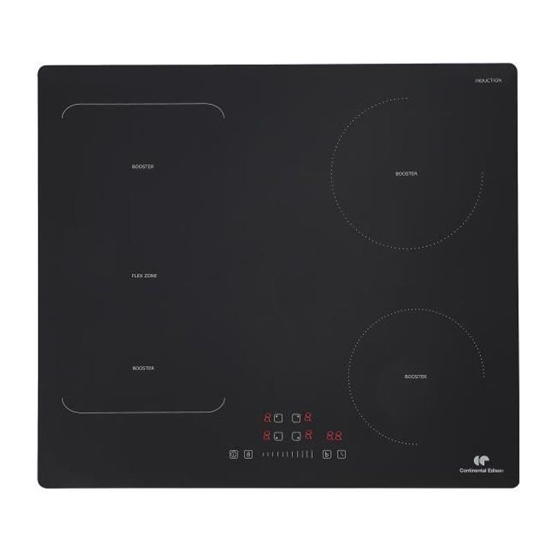 Plaque induction Continental Edison - 7200W - 1 zone flex - Noir