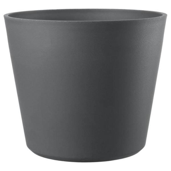 Pot de fleurs - DEROMA - Origin - 85 L - A roulettes - Gris