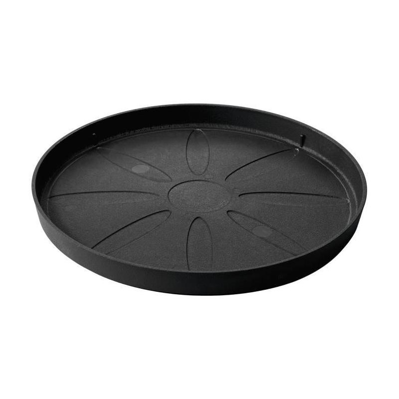 Soucoupe DEROMA Origin 67xh6 cm Anthracite - Plateau stylé