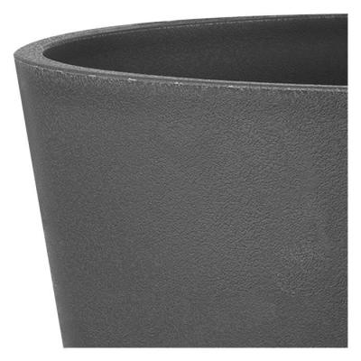 Pot de fleurs carré DEROMA Origin 30 L Anthracite