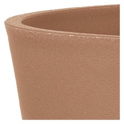 Pot de fleurs carré DEROMA Origin 12 L - Terre cuite