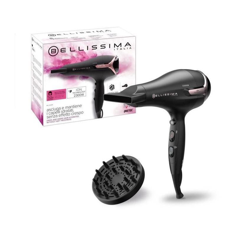 Sèche Cheveux Bellissima Ionique S9 2300W - Lisses et Ondulés