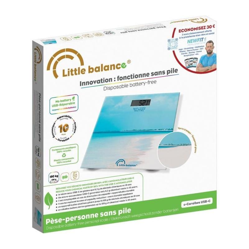 Pèse-personne LITTLE BALANCE USB-C - Caraïbes