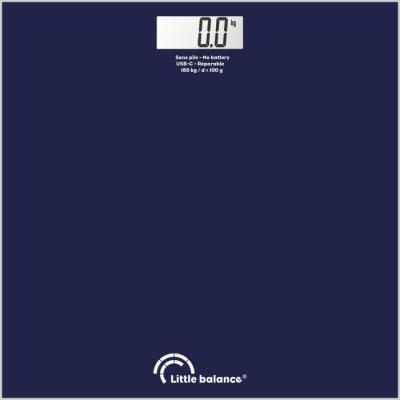Pese-personne Little Balance SB3 - Bleu nuit