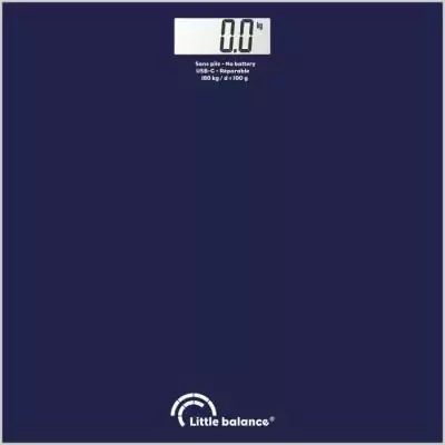 Pese-personne Little Balance SB3 - Bleu nuit