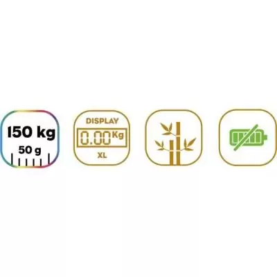 Balance intelligente en bambou - LITTLE BALANCE - Kinétic automatique Balance intelligente en bambou - LITTLE BALANCE - Kinétic automatique