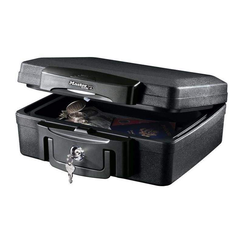 Coffre-fort ignifuge MASTER LOCK - Compact et étanche - Idéal pour la protection de vos objets précieux