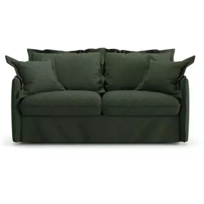 Canapé convertible express MYKONOS - Tissu Como 11 Forest ?️ Canapé convertible express MYKONOS - Tissu Como 11 Forest ?️