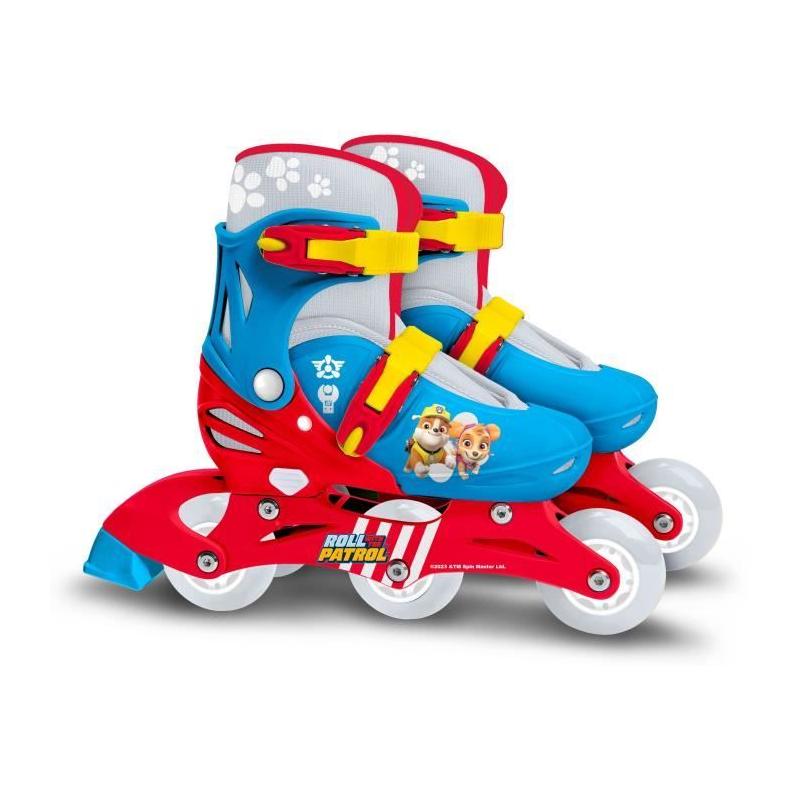 Patins en Ligne 2 en 1 PAW PATROL - PAT PATROUILLE 3 Roues - Tri skate et Roller ajustable - Taille 27-30