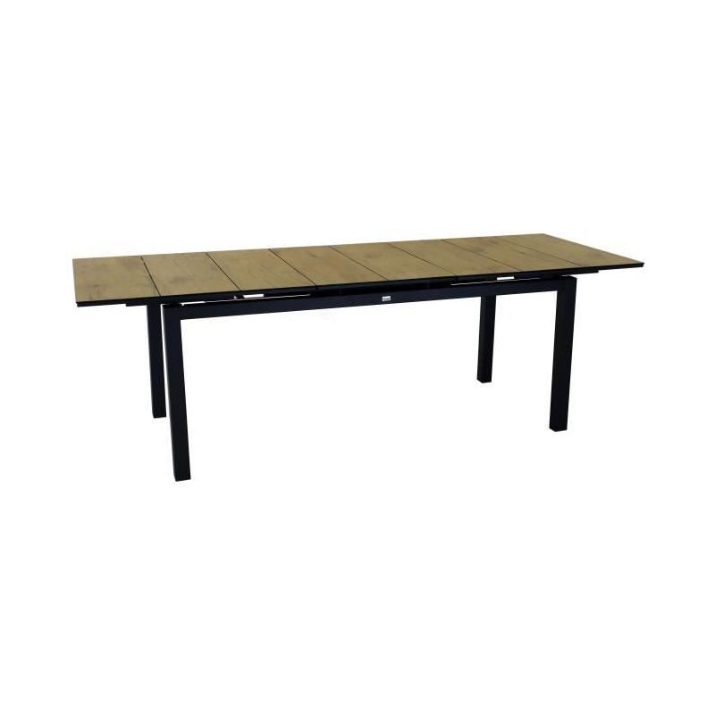 Table de jardin extensible en aluminium - Jusqu'à 10 personnes