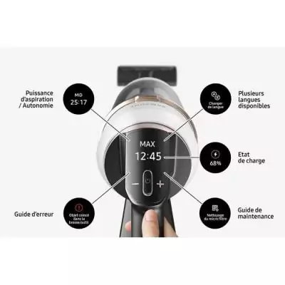 Aspirateur Balai SAMSUNG Jet 85 Complete: 210 AW, 60 min autonomie