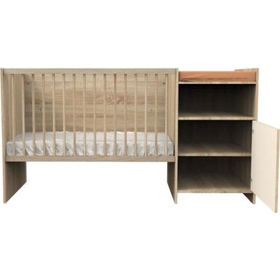 Lit combiné évolutif 120x60 cm CHARLIE - SAUTHON - Creme