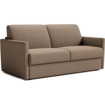 Canapé convertible express 3 places - Design compact - Tissu Antelope
