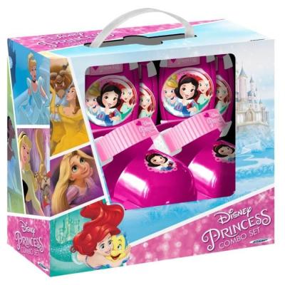 Ensemble Patins à Roulettes DISNEY PRINCESSES - Protection Incluse