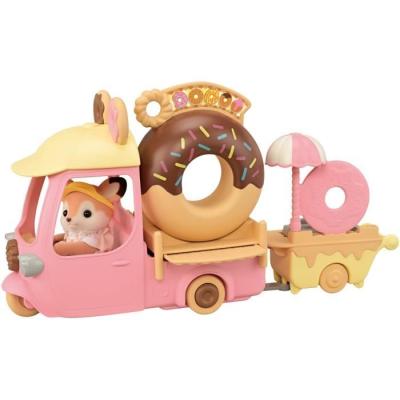 Le chariot de donuts pour SYLVANIAN FAMILIES - Figurine miniature