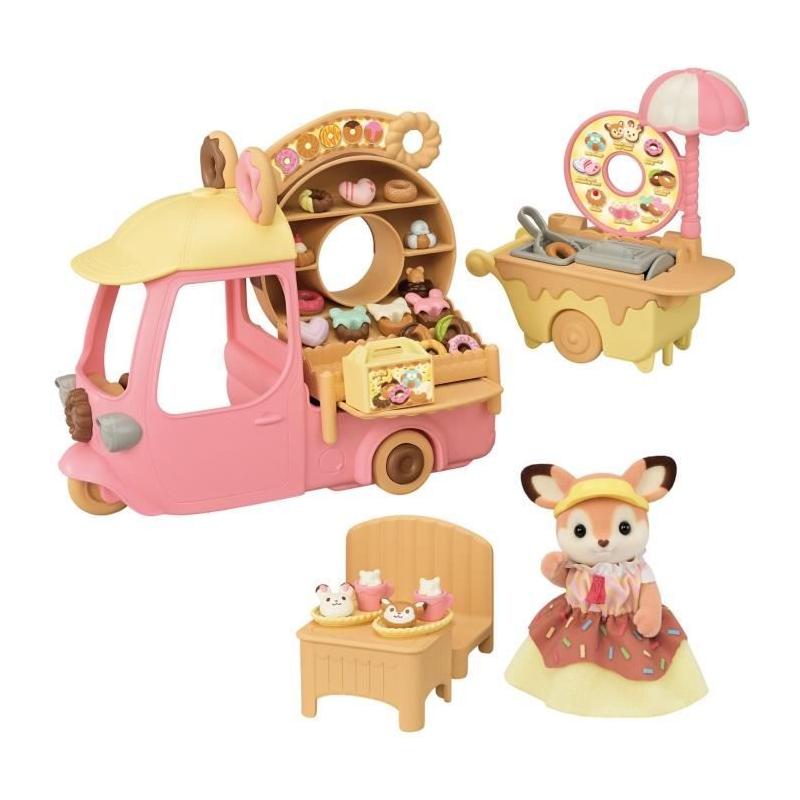 Le chariot de donuts pour SYLVANIAN FAMILIES - Figurine miniature