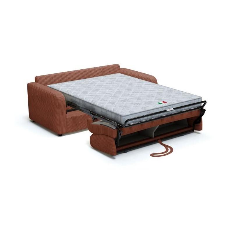 Canapé convertible express 3 places TOM - Tissu Lincoln 52