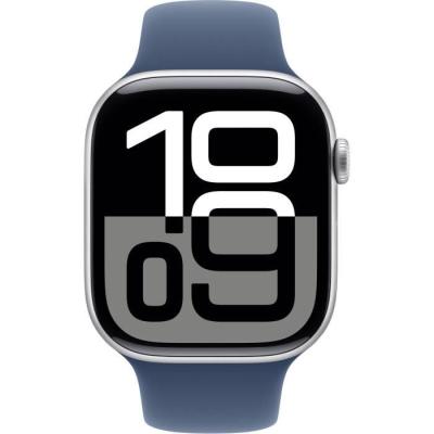 Nouvelle Apple Watch Series 10 - GPS + Cellular - Bracelet Denim Sport Band