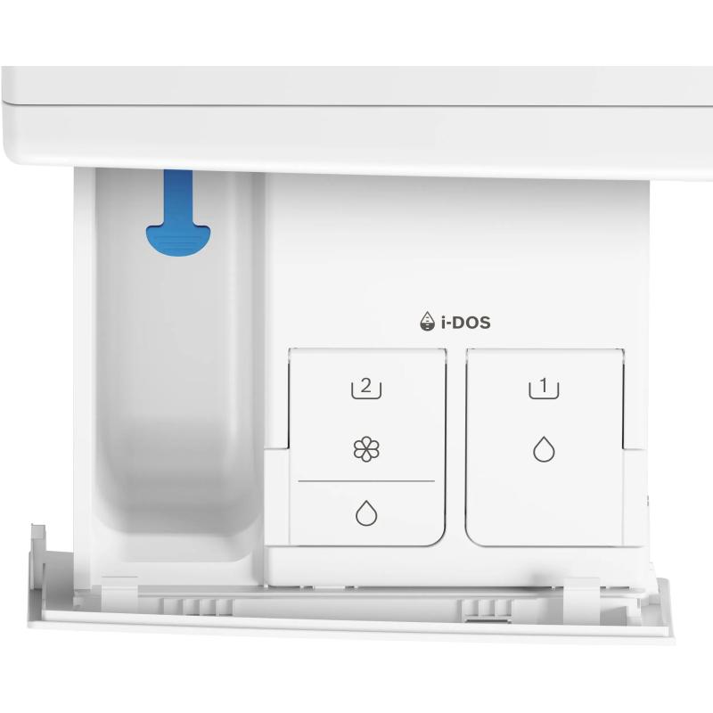 Bosch Serie 8 WNC254A0FR machine à laver avec sèche linge Pose libre Charge avant Blanc D