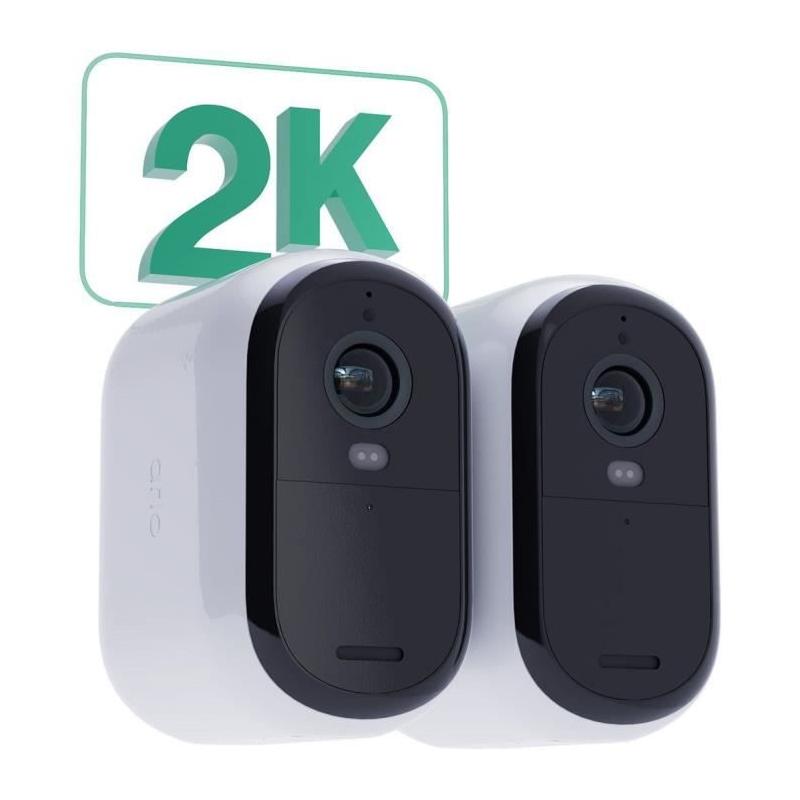 Caméra de surveillance ARLO ESSENTIAL2 XL 2K - Vision nocturne infrarouge