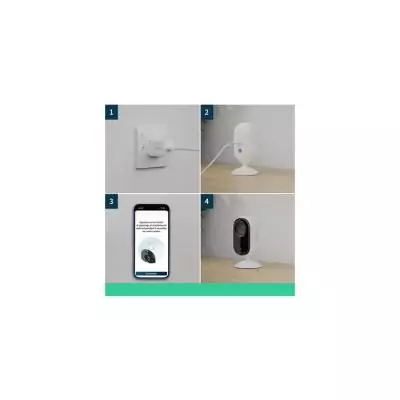 Caméra de surveillance ARLO VMC3260-100EUS 2K - Vision nocturne couleur