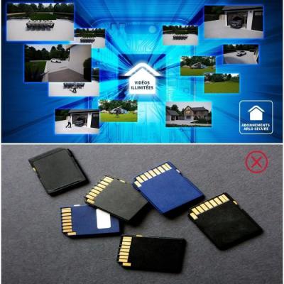 Kit caméra surveillance: Pack 3 Cameras ARLO Pro 5 Extérieur - Batterie - Vision nocturne