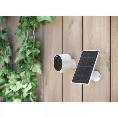 Kit solaire Arlo Blanc pour caméras Pro 3, 4 & Ultra