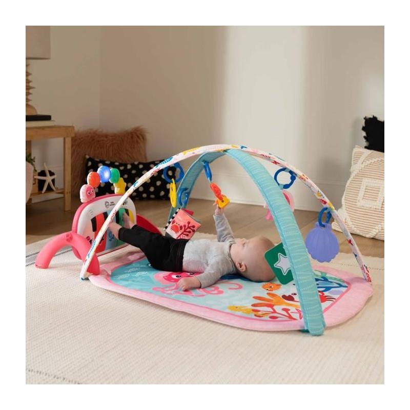 Tapis d'éveil évolutif 4-en-1 Baby Einstein - Kickin' Tunes - Idéal pour les filles