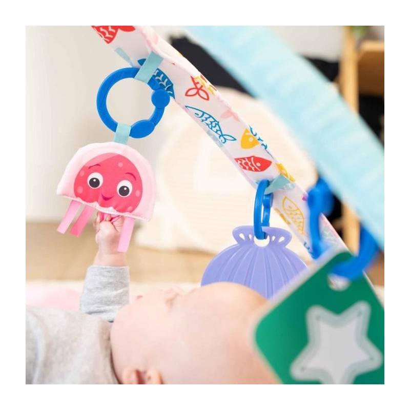 Tapis d'éveil évolutif 4-en-1 Baby Einstein - Kickin' Tunes - Idéal pour les filles