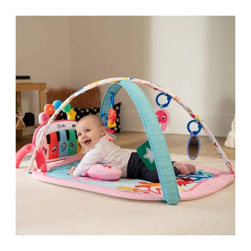 Tapis d'éveil évolutif 4-en-1 Baby Einstein - Kickin' Tunes - Idéal pour les filles