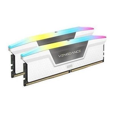 Corsair Vengeance RGB DDR5 32 Go - 6000 MHz Blanc