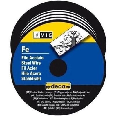 Bobine fil acier pour soudure MIG/MAG DECA - Ø 0,6 mm - 0,7 kg