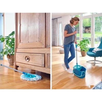 Set de lavage révolutionnaire Leifheit Clean Twist Disc Ergo - nettoyez facilement!