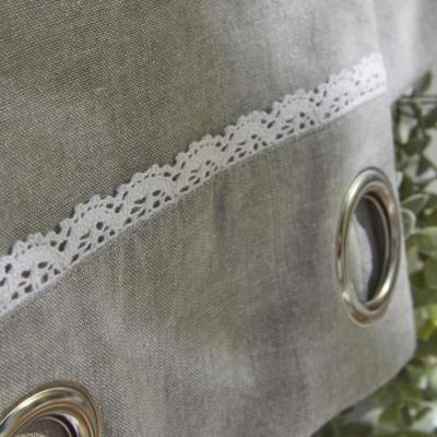 Rideau Double Rideaux - Charme Chambray Capucine 140x240 cm