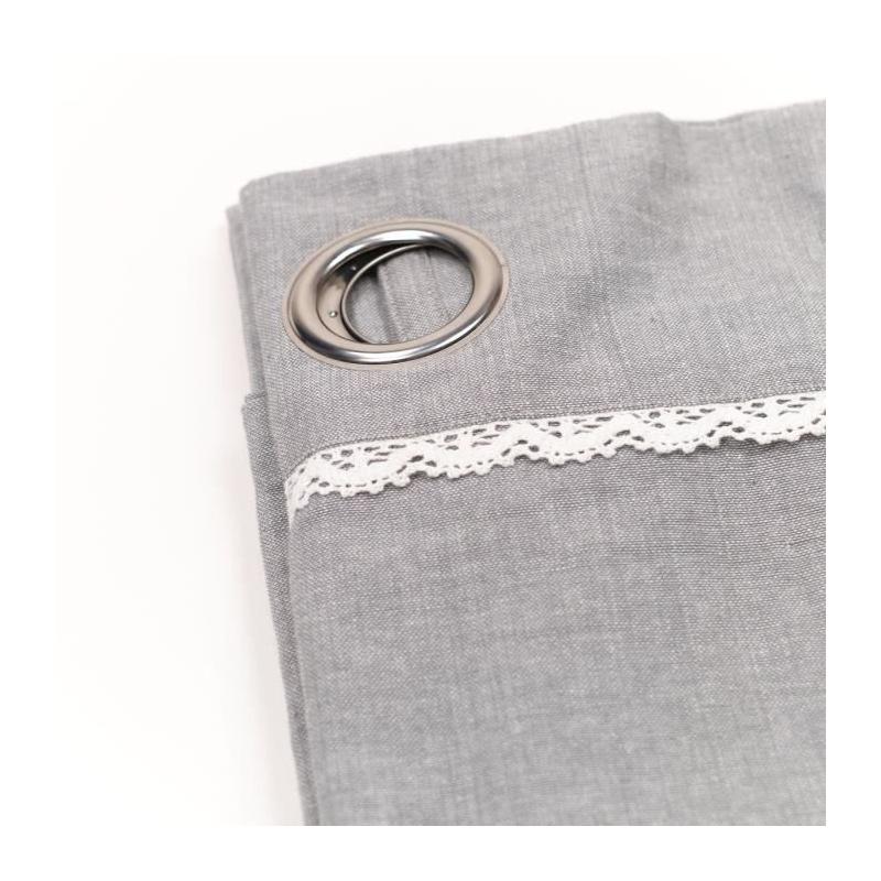 Rideau Double Rideaux - Charme Chambray Capucine 140x240 cm