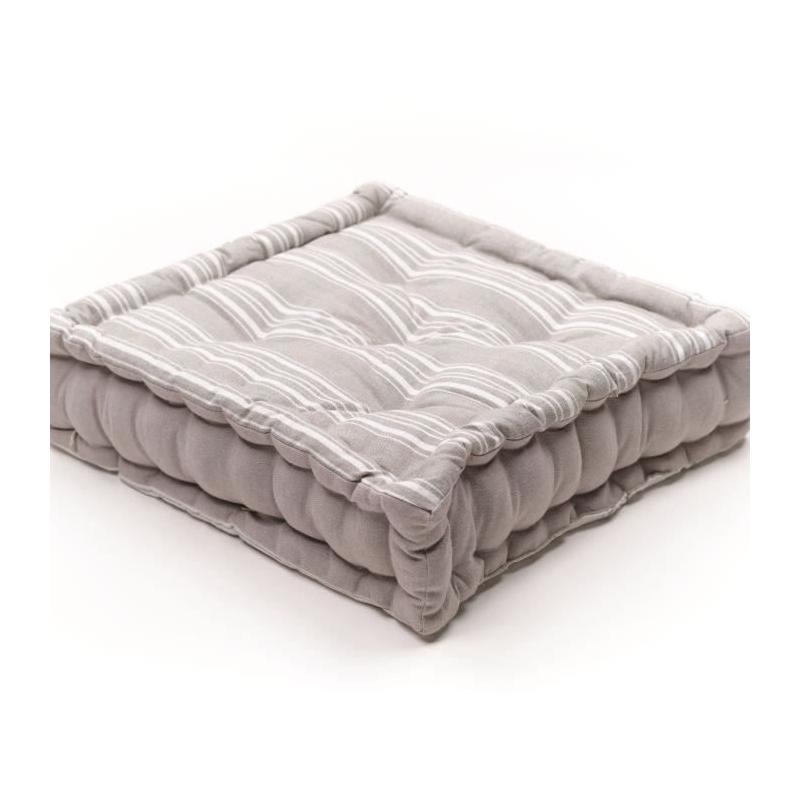 Coussin de sol berbère brodé - 40 x 40 cm