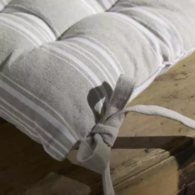 Coussin de chaise matelassé Berenice - 40 x 40 cm