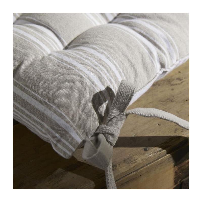 Coussin de chaise matelassé Berenice - 40 x 40 cm