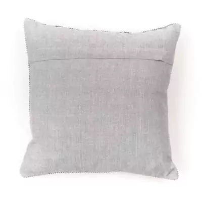 Coussin Charme Chambray x Broderie Capucine - 40 x 40 cm
