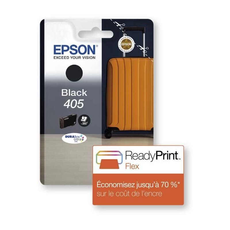 Cartouche d'encre EPSON 405 XL Noir - Format Valise