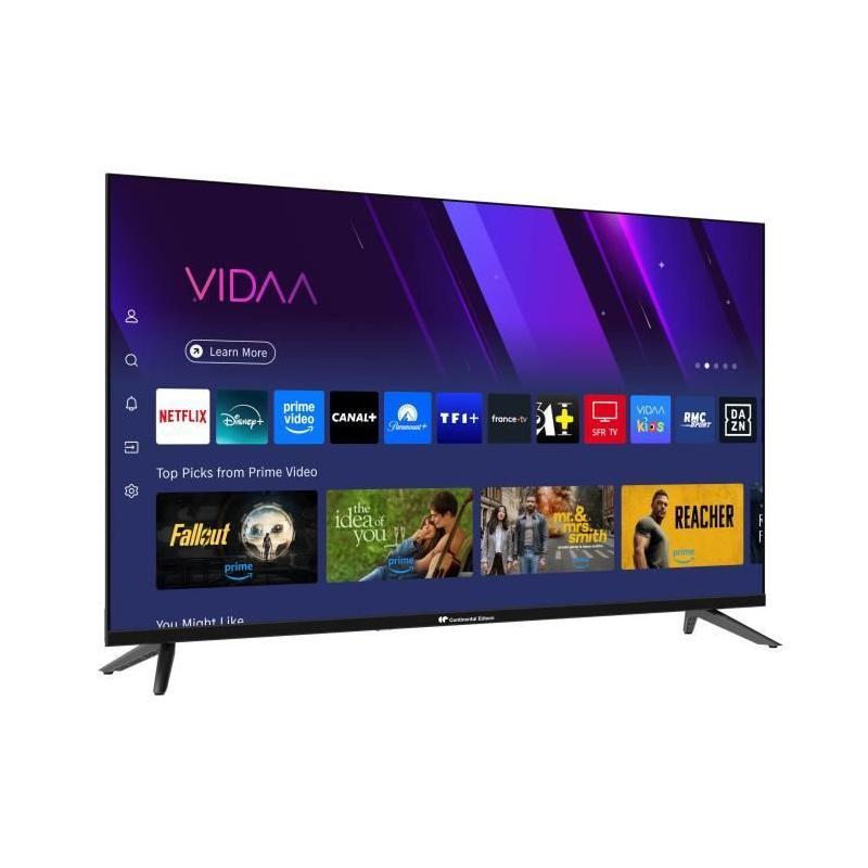 TV LED Continental Edison 40“ Full HD Smart VIDAA - Noir