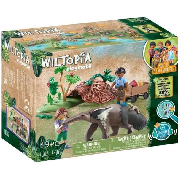 PLAYMOBIL - 71012 - Wiltopia - Fourmiliers - 39 pieces - Jouet pour enfant a partir de 4 ans