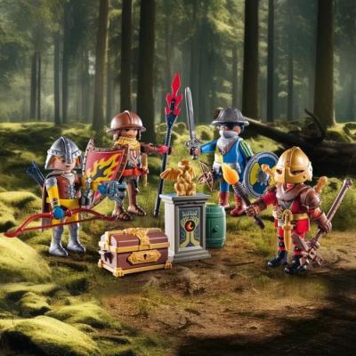 Figurines PLAYMOBIL 71487 Chevaliers Novelmore - Univers Miniature