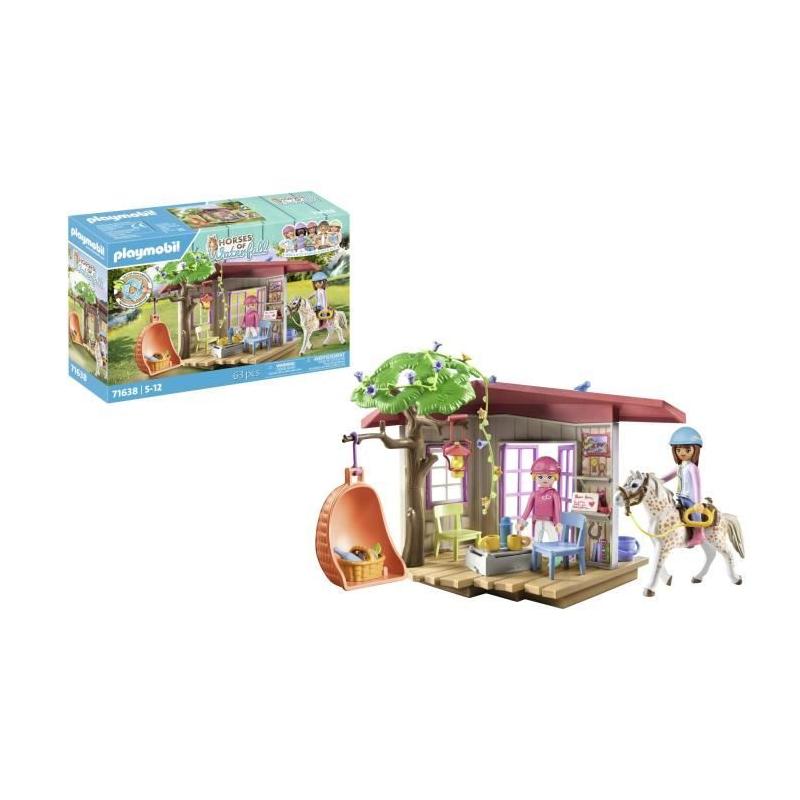 Figurine miniature PLAYMOBIL - Espace détente cavalieres