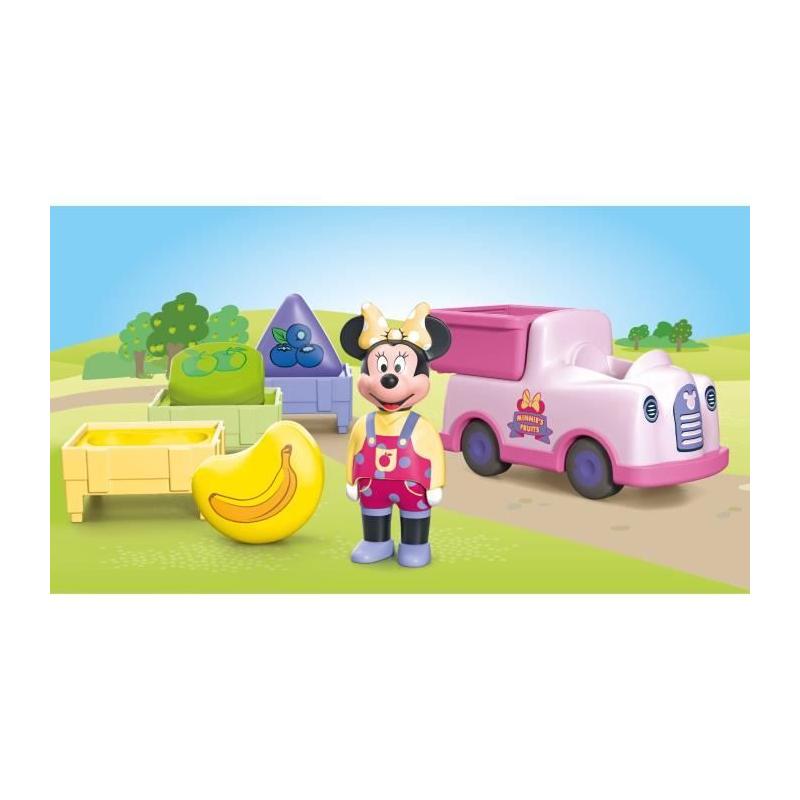 Jouet PLAYMOBIL Junior Minnie et sa voiturette à fruits