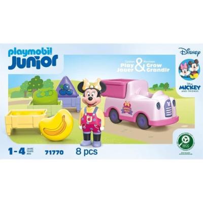 Jouet PLAYMOBIL Junior Minnie et sa voiturette à fruits