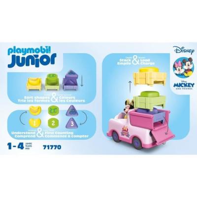 Jouet PLAYMOBIL Junior Minnie et sa voiturette à fruits