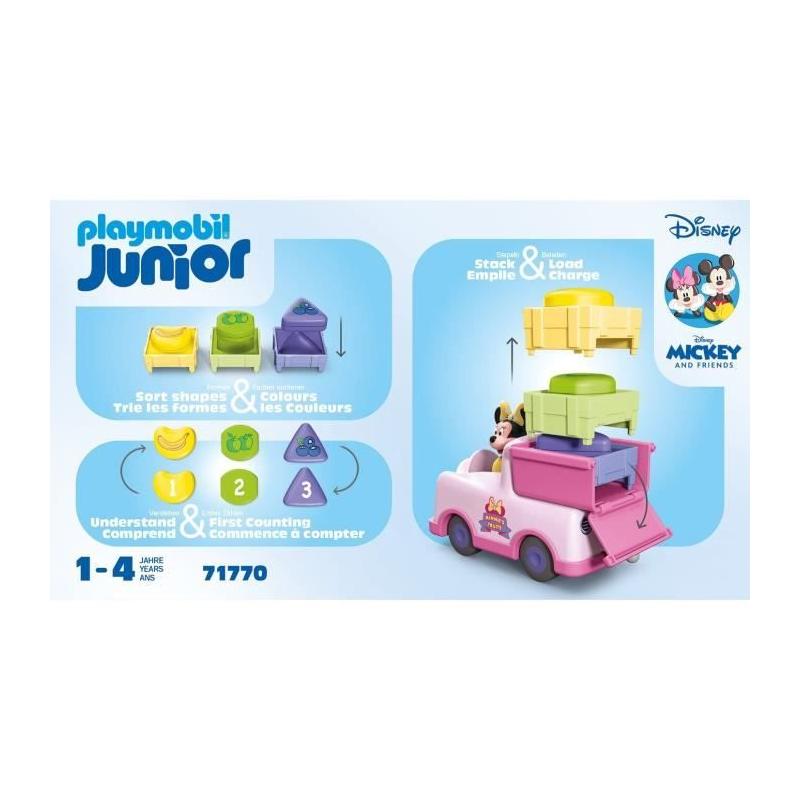 Jouet PLAYMOBIL Junior Minnie et sa voiturette à fruits