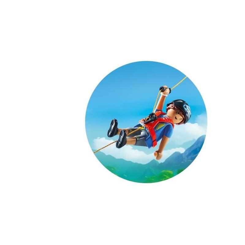 Découvrez l'aéroglisseur des explorateurs avec le Brachiosaure PLAYMOBIL 71819 !
